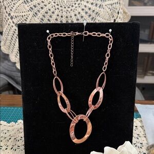 Elegant Rose Gold Necklace